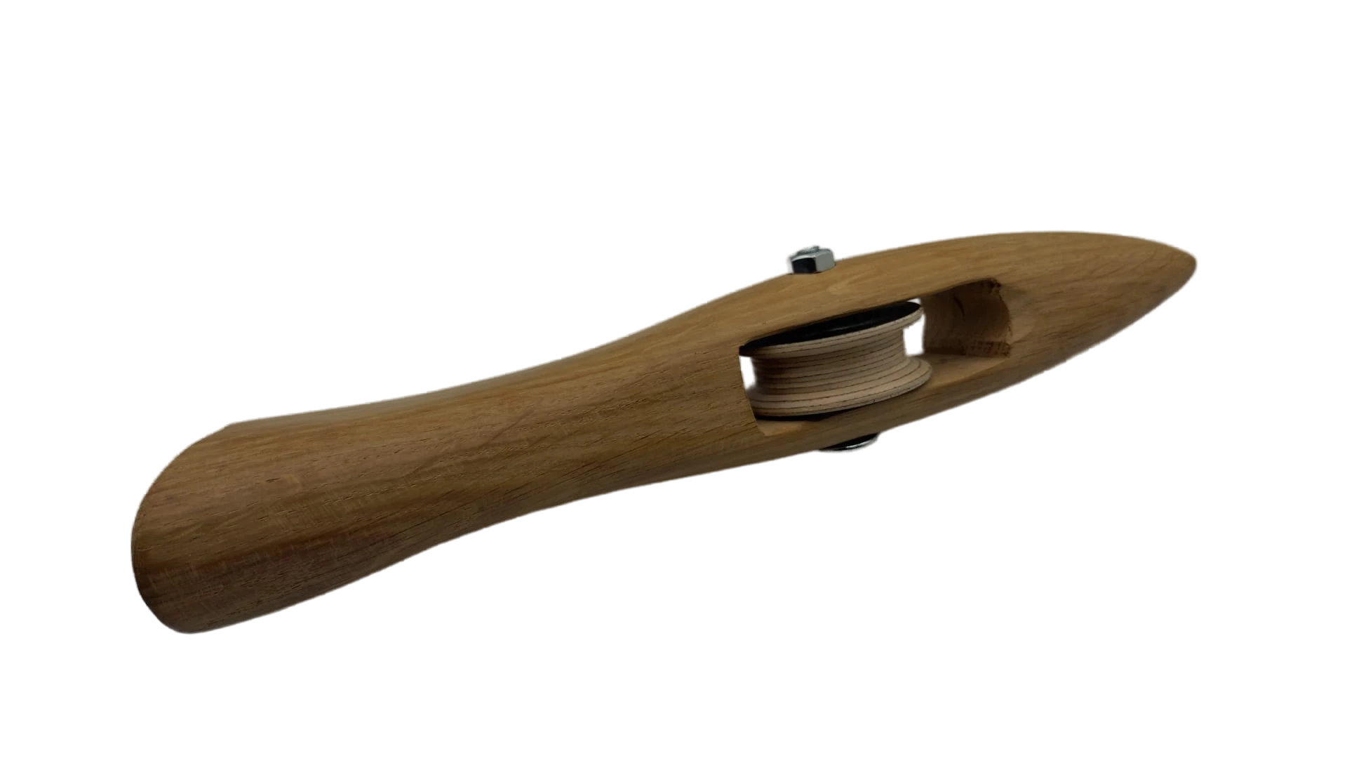 Holz Flaschenöffner Rollbock
groß handgefertigt
