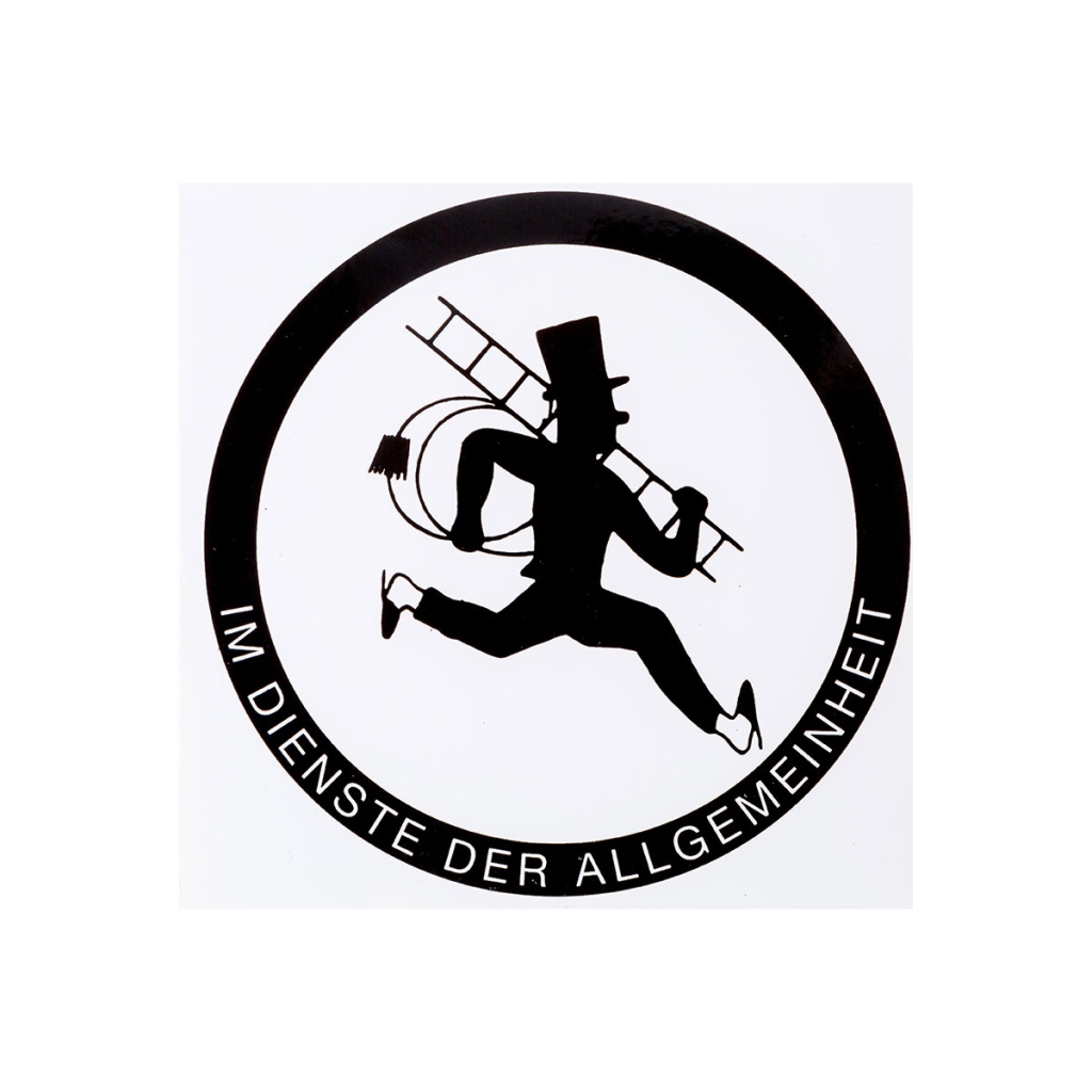 Autoaufkleber Ø 10 cm
nach rechts laufender RFK
