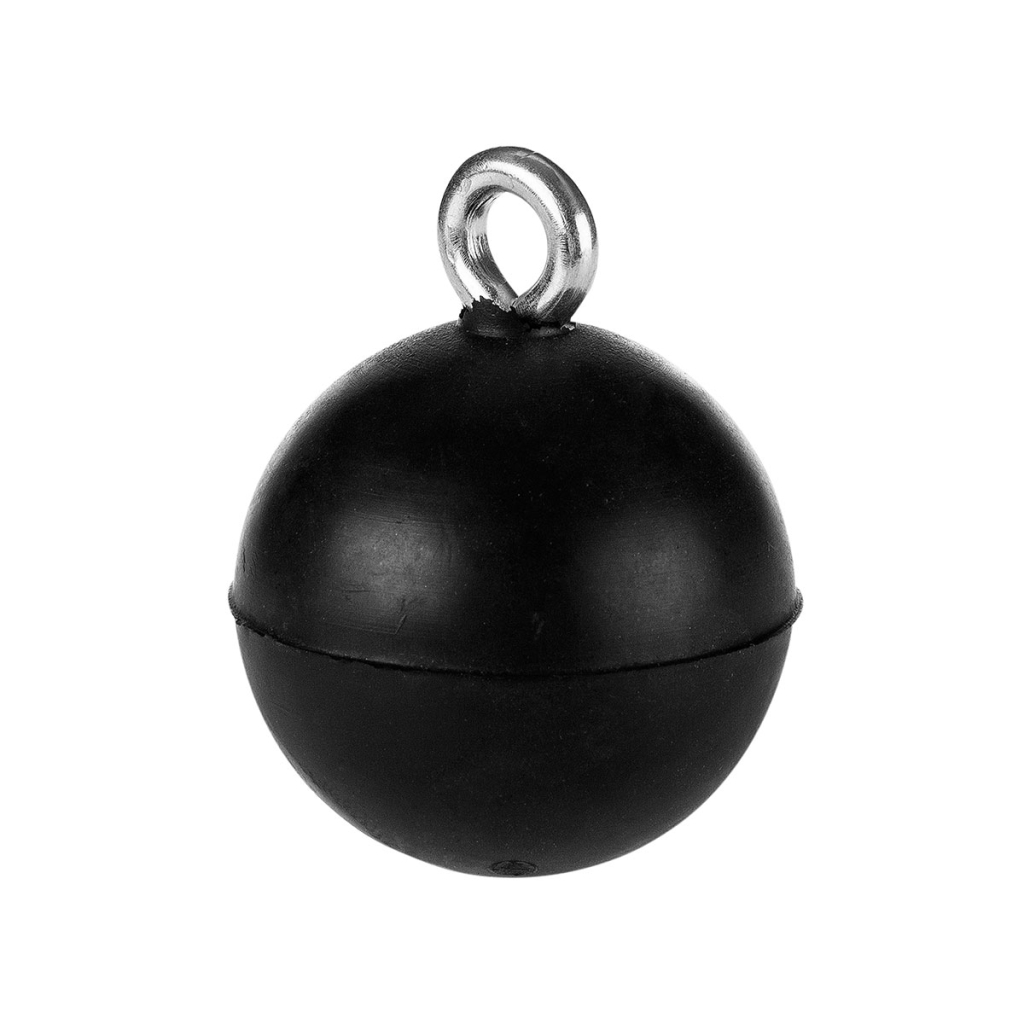 Gummibeschichtete Eisenkugel Ø 8 cm / 1 kg