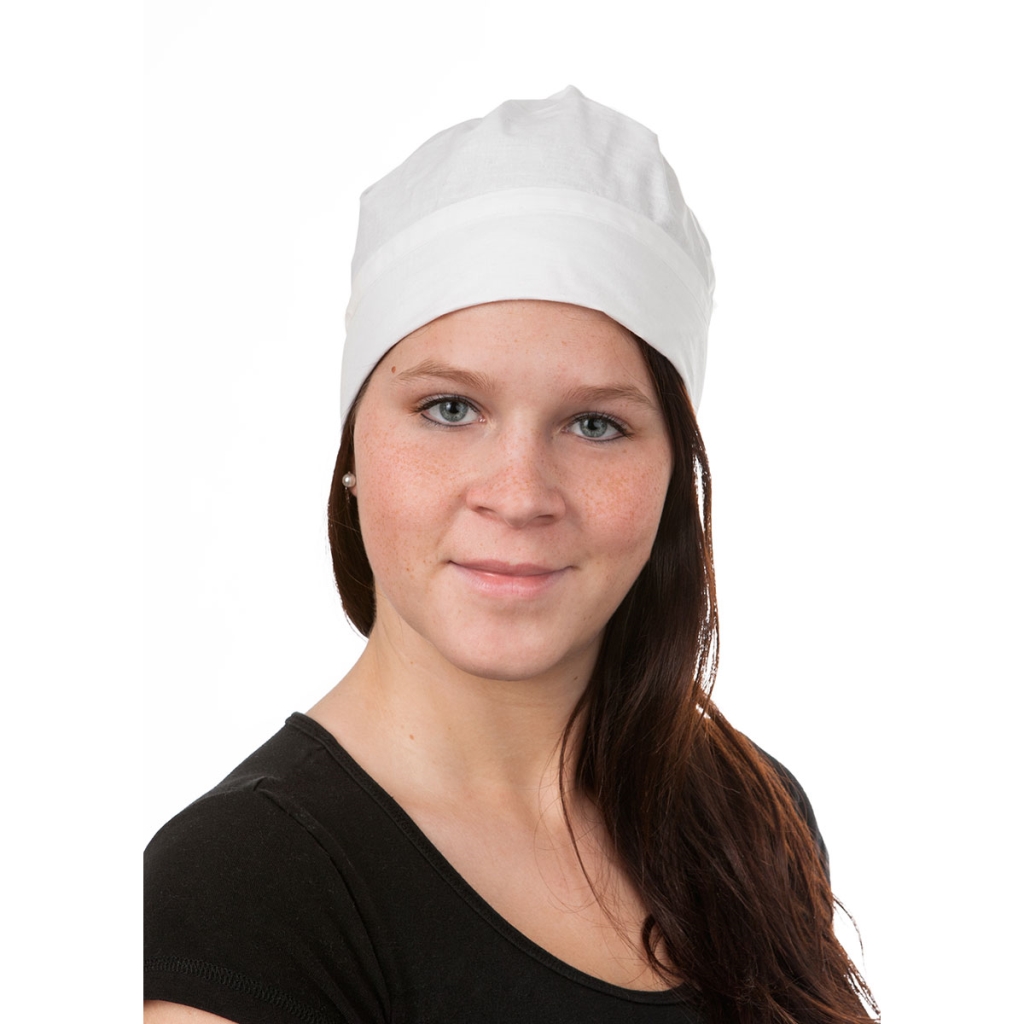 Kehrhaube Weiß, vorgewaschen, säurebeständig