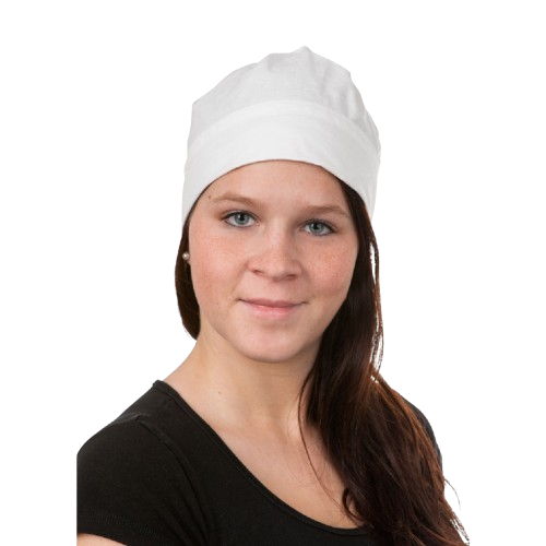 Kehrhaube Weiß, vorgewaschen, säurebeständig