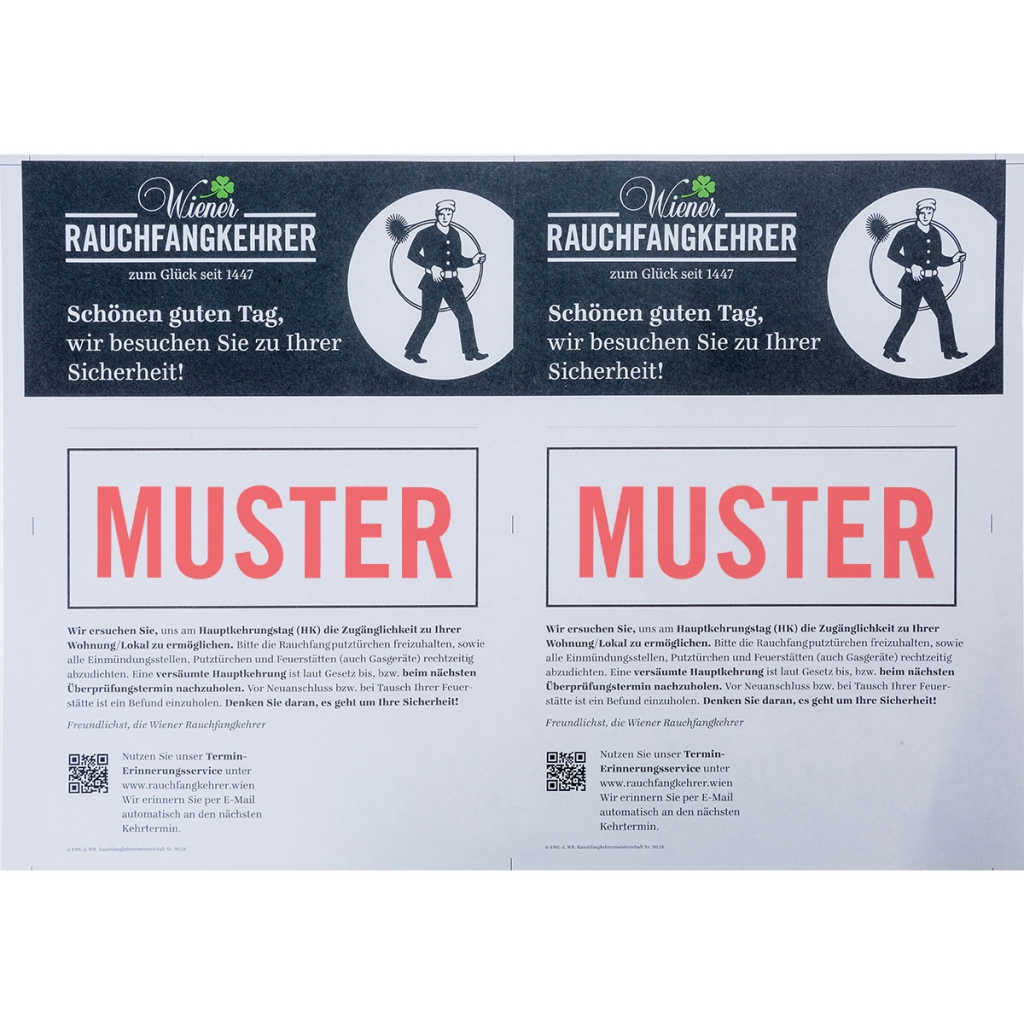 Kehrtabelle A4 1 Blatt
(2x auf einer Seite)
