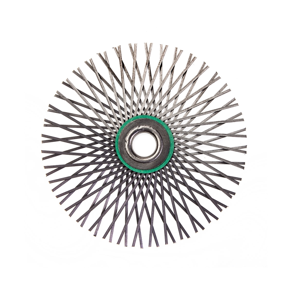 Stoßeinlage Flachstahl Ø 20cm
Innenloch Ø 16mm
