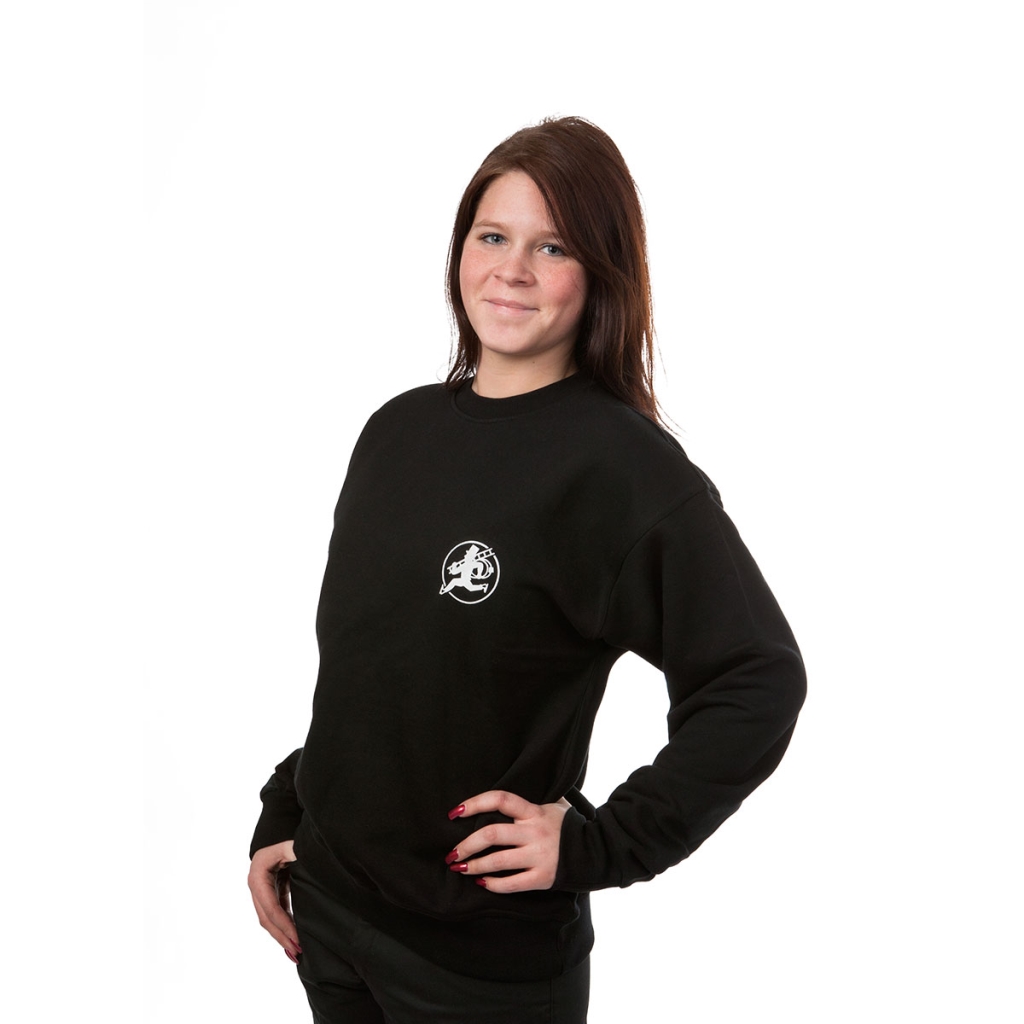Sweatshirt Schwarz altes Logo