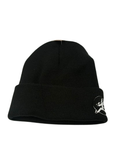 Wollhaube schwarz  RFK Stick


