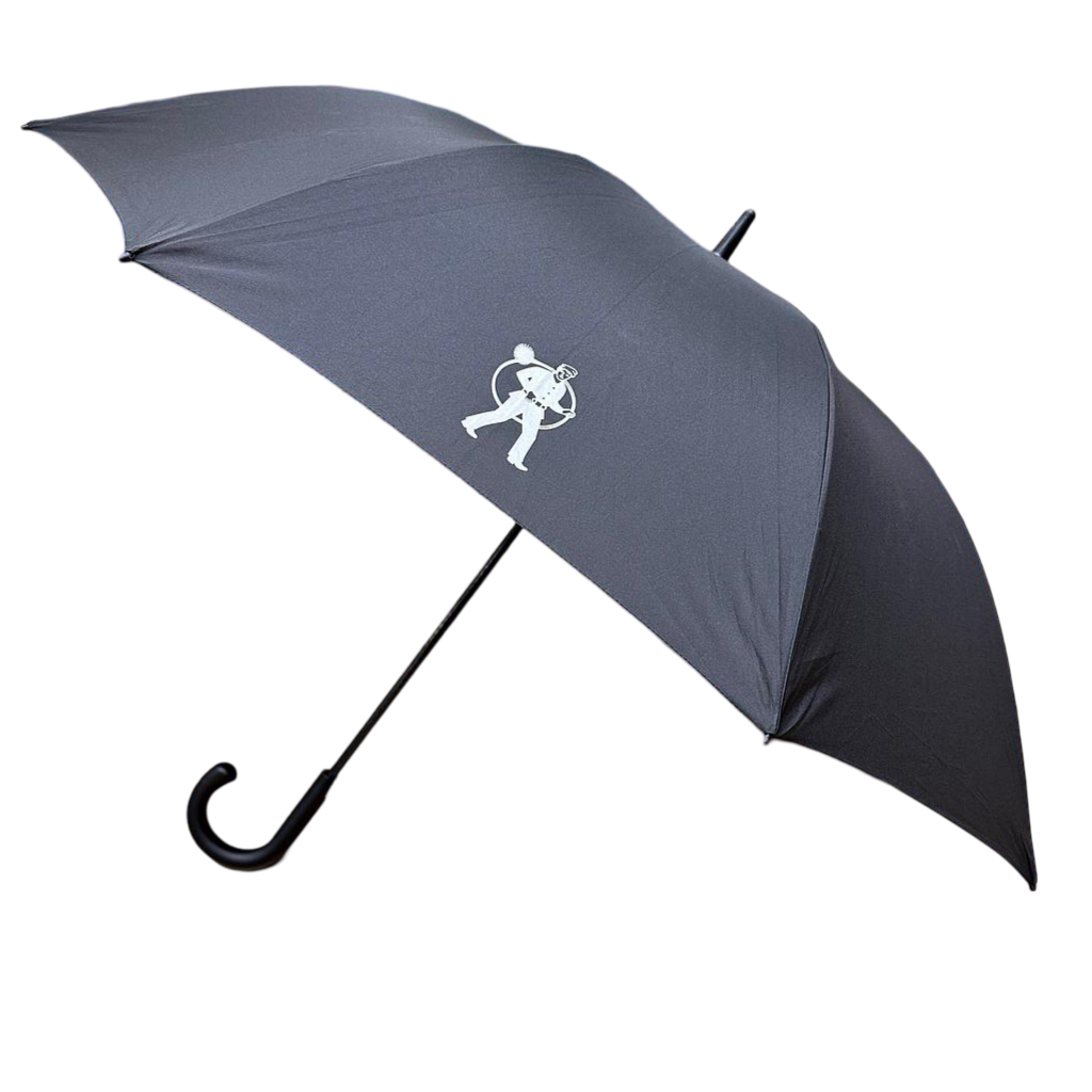 Stockschirm 125cm schwarz (f. Paare)