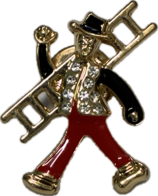 Rauchfangkehrer "Anstecker rot"