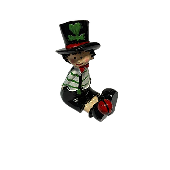 RFK sitzend mit Kleblatt und Marienkäfer ca. 10cm