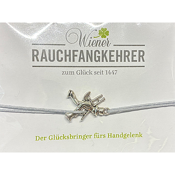 Armband Rauchfangkehrer f. Handgelenk (versch. Bandfarben)