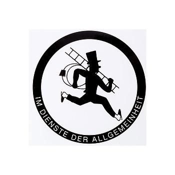 Autoaufkleber Ø 10 cm
nach rechts laufender RFK
