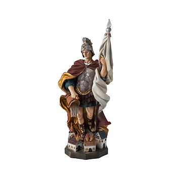 Heiliger Florian Figur 28cm bemalt