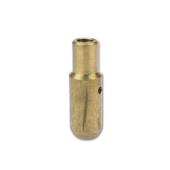 Messingendteil für GFK-Stange Ø 9mm